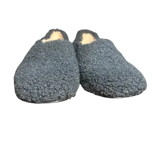 J. Crew Sherpa Flats with Elastic in Black - Size 8.5 - Picture 3 of 11